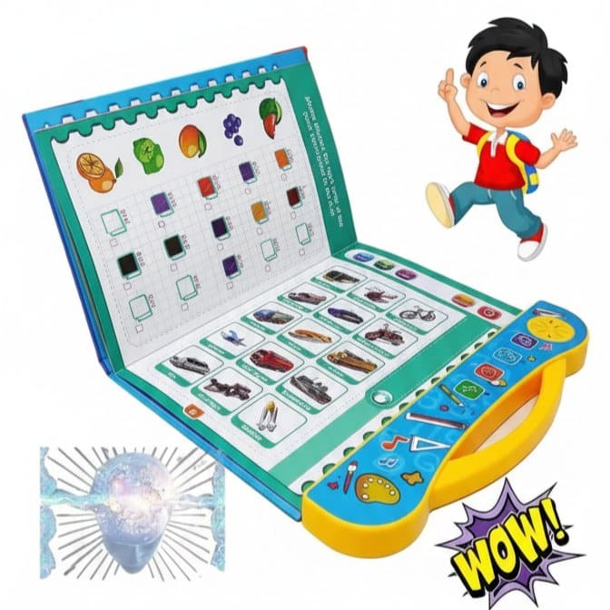 Toddler Talking Book: All-in-One Fun! ✨(For ages 1-7 years old)