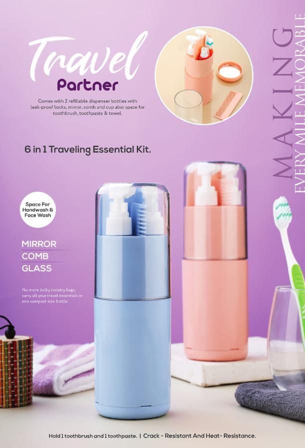 6-in-1 Travel Essential Kit