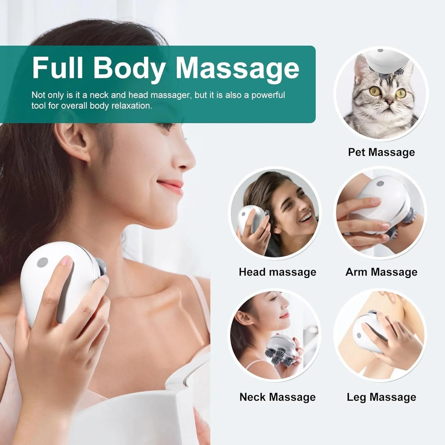 Electric Head Massager | Relieve Stress & Pain