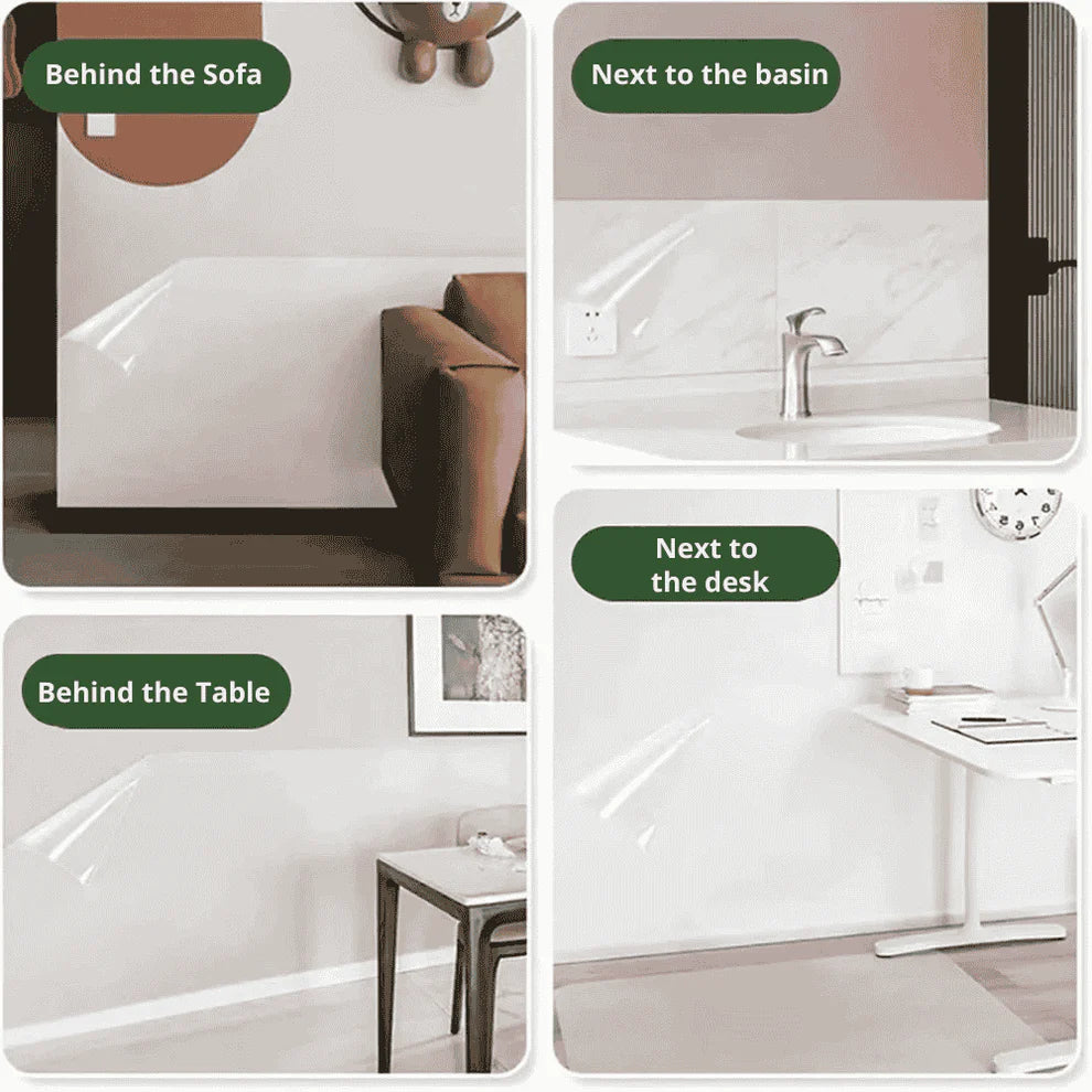 Self- Adhesive Transparent Electrostatic Wall Protection Film Buy 1 Get 1 Free