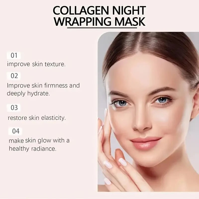 Collagen Night Wrapping Peel Off Mask (Buy 1 Get 1 Free)