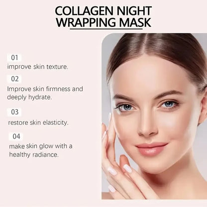 Collagen Night Wrapping Peel Off Mask (Buy 1 Get 1 Free)