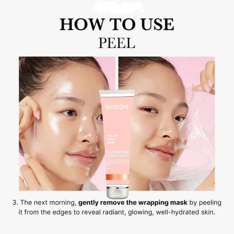 Collagen Night Wrapping Peel Off Mask (Buy 1 Get 1 Free)