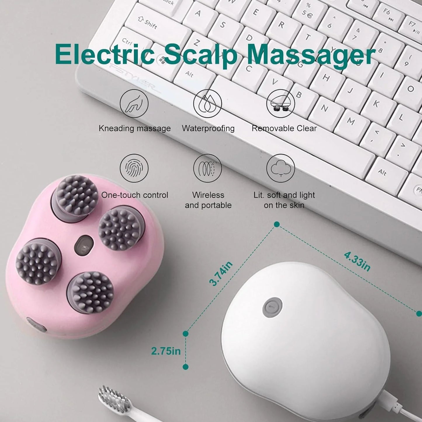 Electric Head Massager | Relieve Stress & Pain