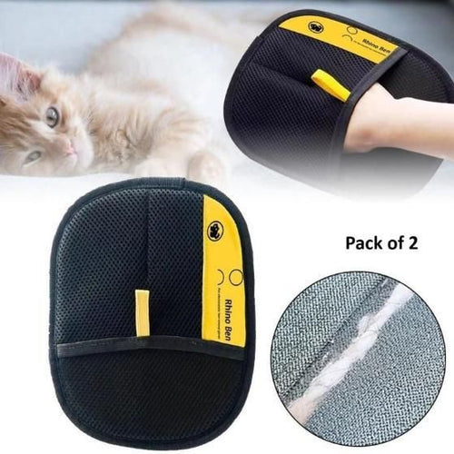 Pet Hair Removal Gloves (Buy 1 Get 1 Free)