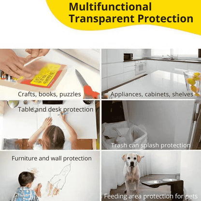 Self- Adhesive Transparent Electrostatic Wall Protection Film Buy 1 Get 1 Free