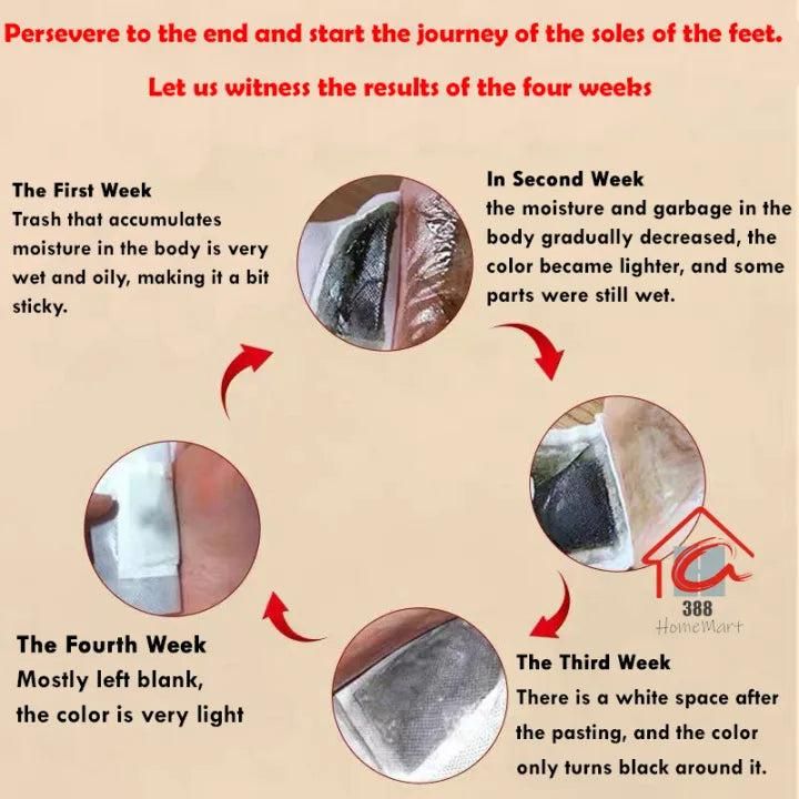 DetoxRelief Pro Pads(10 Patches)