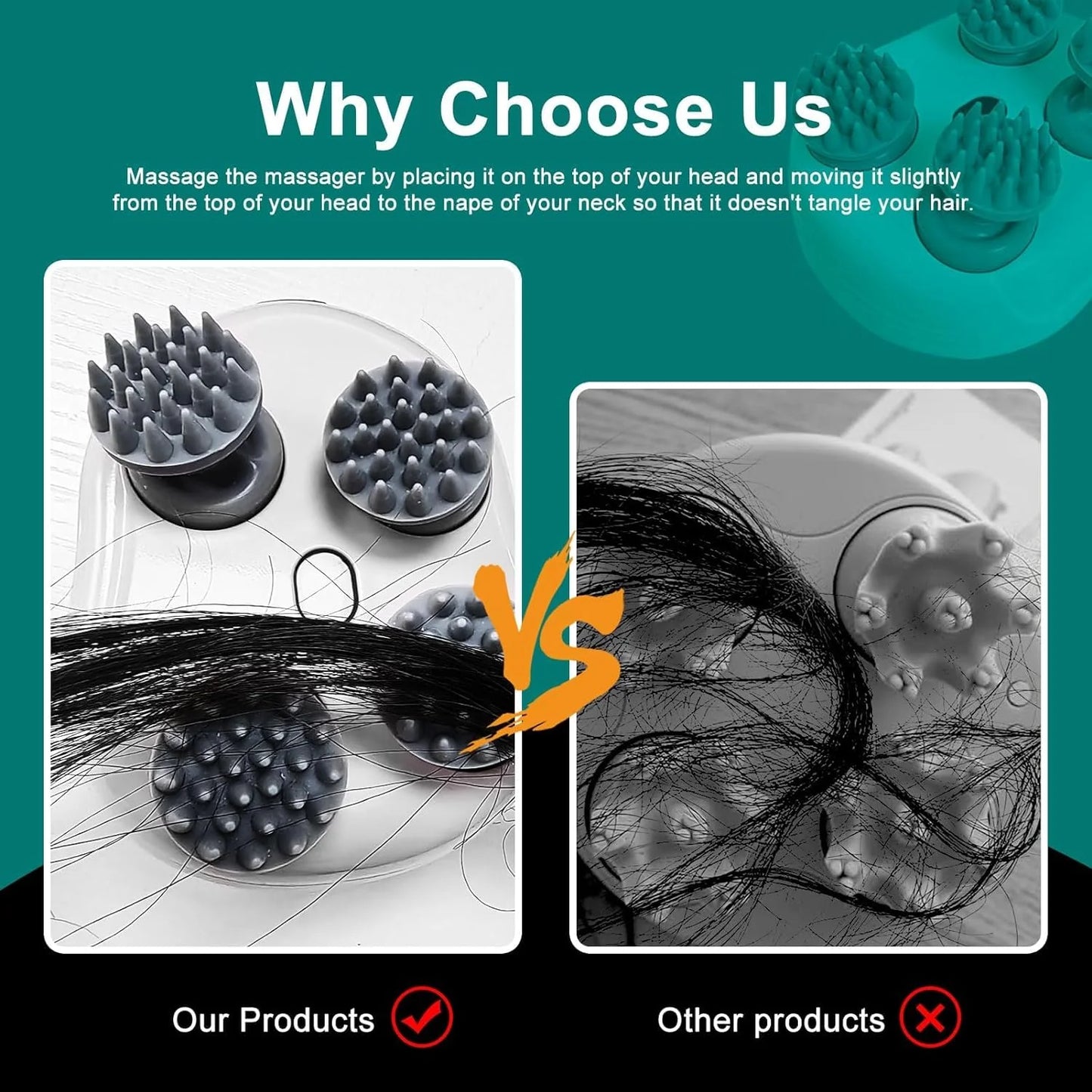 Electric Head Massager | Relieve Stress & Pain