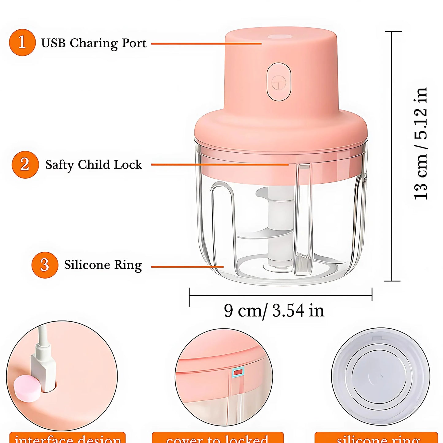 Instant Prep Electric Mini Chopper